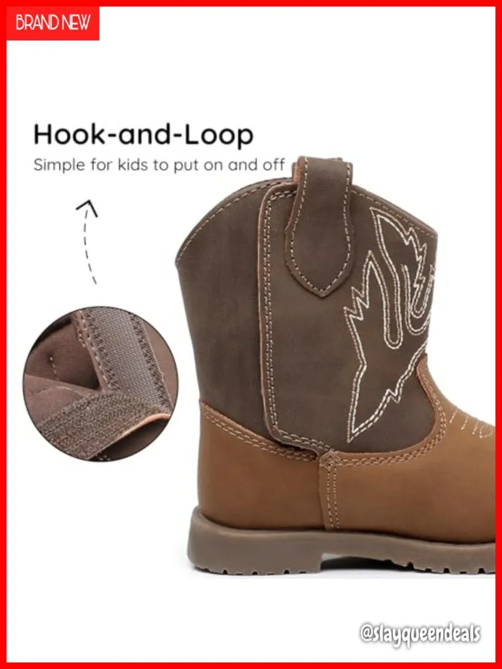 Toddler Cowboy Boots Boys Girls Baby Western Pull On